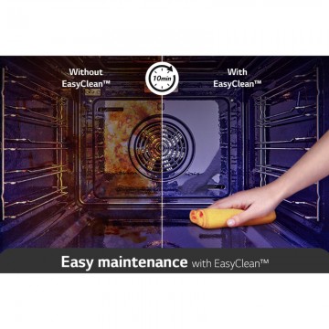 LG WS7D7631WB Φούρνος άνω Πάγκου 76lt Π59.2εκ. Μαύρος